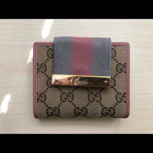 GUCCI Canvas Wallet